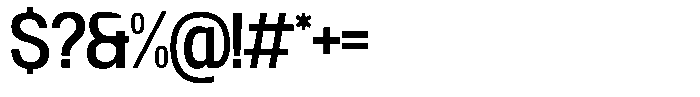 GC Noxera Display Regular Font OTHER CHARS