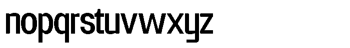 GC Noxera Display Regular Font LOWERCASE