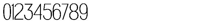 GC Noxera Display Thin Font OTHER CHARS