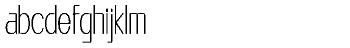 GC Noxera Display Thin FONT