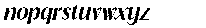GC Once After Bold Italic Font LOWERCASE