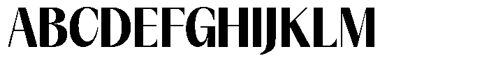 GC Once After Extra Bold Font UPPERCASE