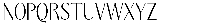 GC Once After Extra Light Font UPPERCASE
