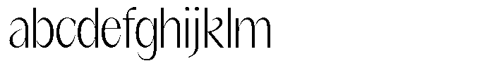 GC Once After Extra Light FONT