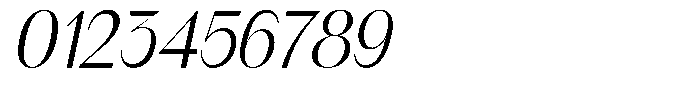 GC Once After Light Italic Font OTHER CHARS