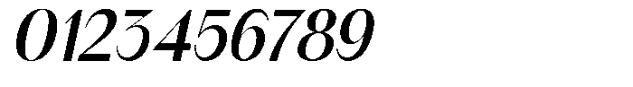 GC Once After Semi Bold Italic Font OTHER CHARS