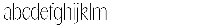GC Once After Thin FONT