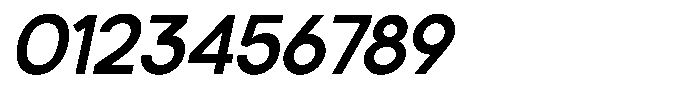 GC Palioka Oblique Font OTHER CHARS