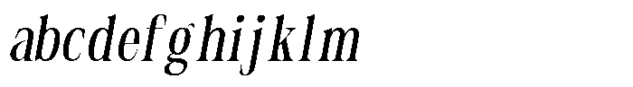 GC Polaire Slant Regular FONT