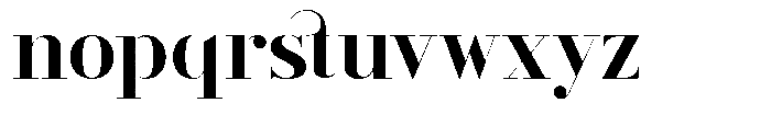 GC Pregio Bold Font LOWERCASE