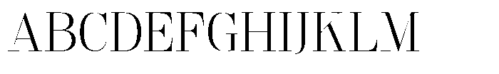 GC Pregio Light Font UPPERCASE