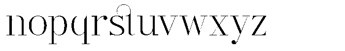 GC Pregio Light Font LOWERCASE