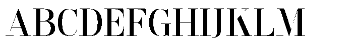GC Pregio Medium Font UPPERCASE