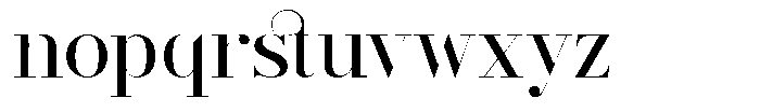 GC Pregio Medium Font LOWERCASE
