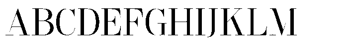 GC Pregio Regular Font UPPERCASE