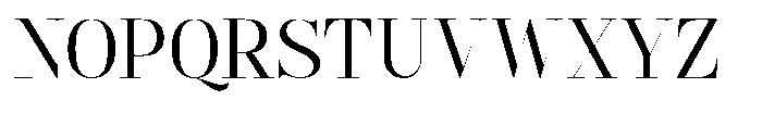 GC Pregio Regular Font UPPERCASE