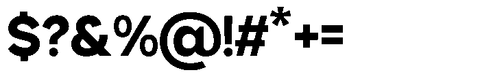 GC Protage Bold Font OTHER CHARS