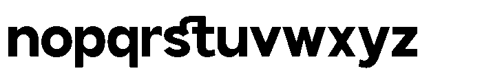 GC Protage Bold Font LOWERCASE