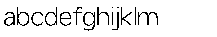 GC Protage Extra Light FONT