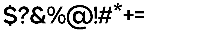 GC Protage Medium Font OTHER CHARS