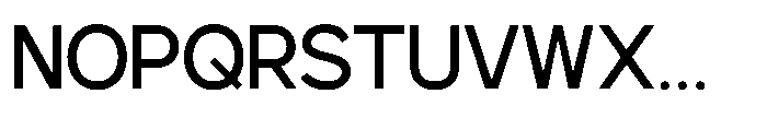 GC Protage Regular Font UPPERCASE