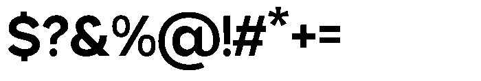 GC Protage Semi Bold Font OTHER CHARS