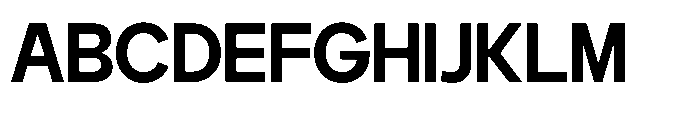 GC Protage Semi Bold Font UPPERCASE