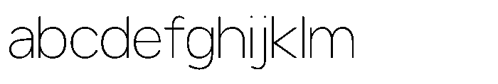 GC Protage Thin FONT