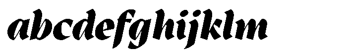 GC Protheson Black Italic FONT