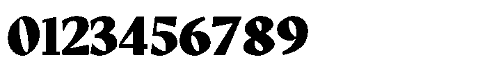 GC Protheson Black Font OTHER CHARS