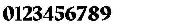 GC Protheson Extra Bold Font OTHER CHARS