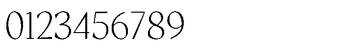 GC Protheson Extra Light Font OTHER CHARS