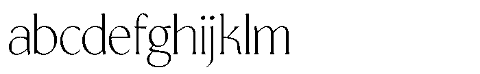 GC Protheson Extra Light FONT
