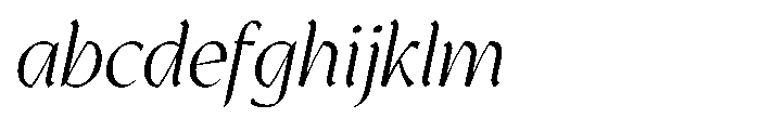 GC Protheson Light Italic FONT