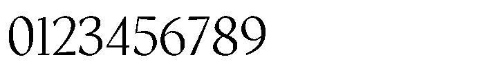 GC Protheson Light Font OTHER CHARS