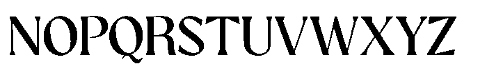 GC Protheson Medium Font UPPERCASE