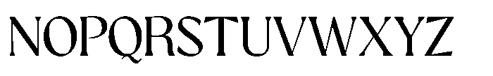 GC Protheson Regular Font UPPERCASE