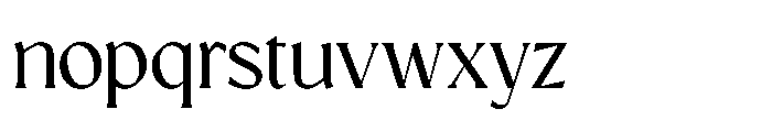 GC Protheson Regular Font LOWERCASE