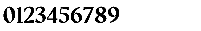 GC Protheson Semi Bold Font OTHER CHARS