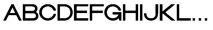GC Quark Font UPPERCASE