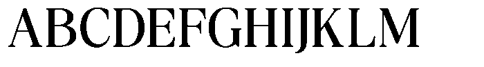 GC Rain Founds Regular Font UPPERCASE