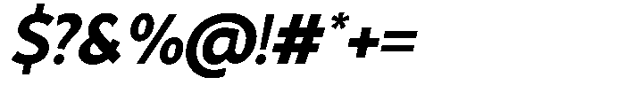 GC Ralinka Oblique Font OTHER CHARS