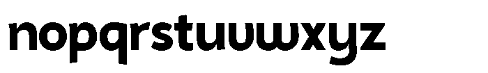GC Ralinka Regular Font LOWERCASE