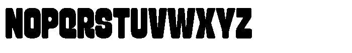 GC Rhygun Rounded Font UPPERCASE