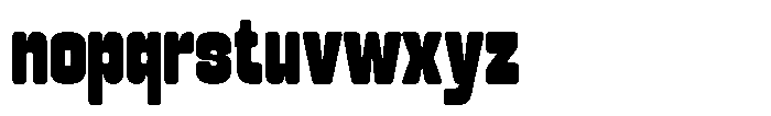 GC Rhygun Rounded Font LOWERCASE