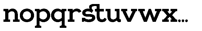 GC Ringa Regular Font LOWERCASE