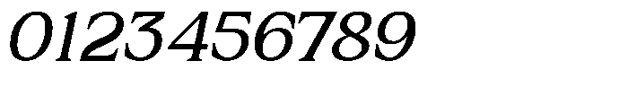 GC Romans Flower Italic Font OTHER CHARS