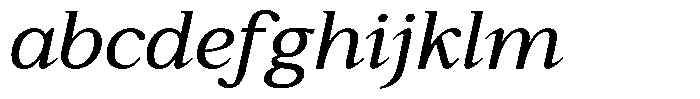 GC Romans Flower Italic FONT