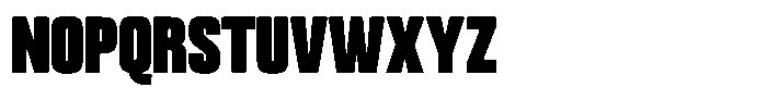 GC Sublime Extra Bold Font UPPERCASE
