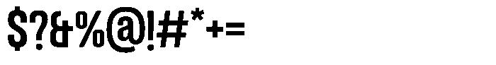 GC Sublime Medium Font OTHER CHARS